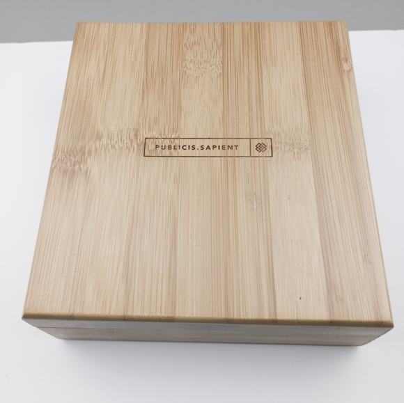 Whiskey Stones Kit Publicus Sapient 9 Steel Cubes Tongs Drawstring Bag & Box - Picture 3 of 5